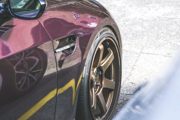 BMW 335i Purple TE37-11
