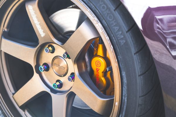 BMW 335i Purple TE37-4