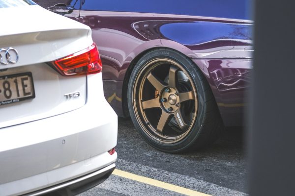 BMW 335i Purple TE37