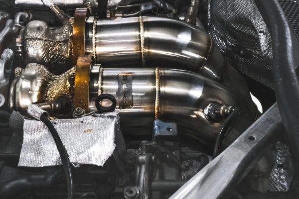 AUDI Rs4-5 OSPEC Downpipe-8