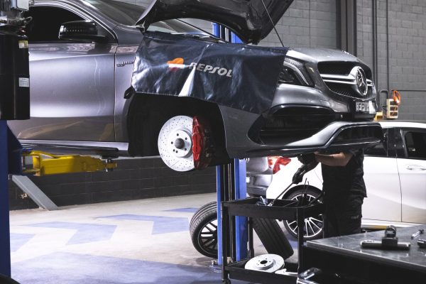 Mercedes Benz A45 Brake Service_-12