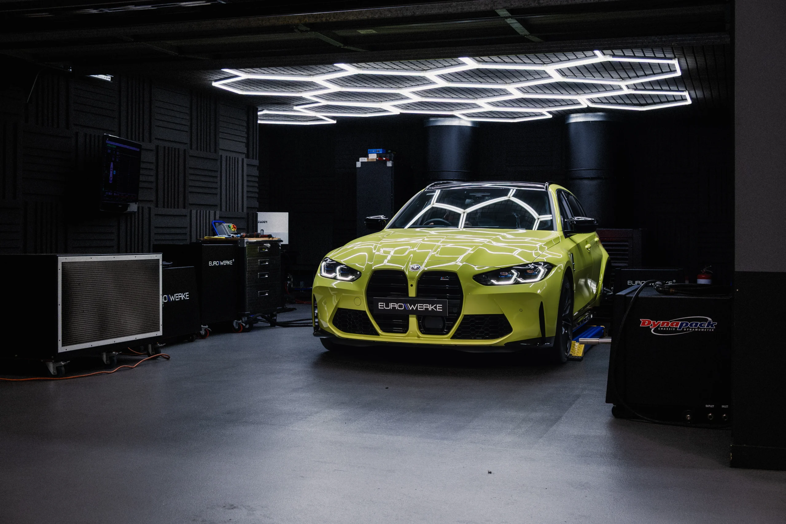 Sao Paulo Yellow BMW G81 M3 Competition – Stage 2 Performance Kit by Eurowerke Sydney