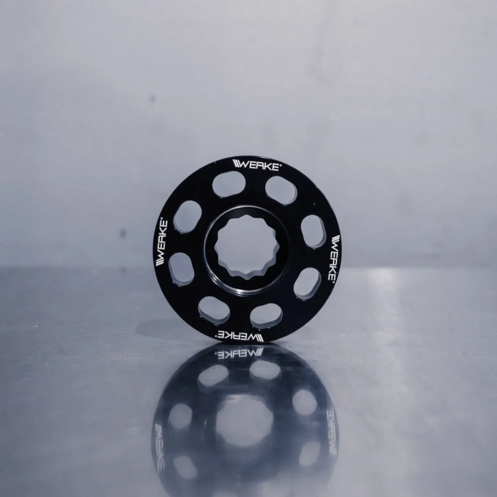 BMW S55 crank hub protection solution by WERKE