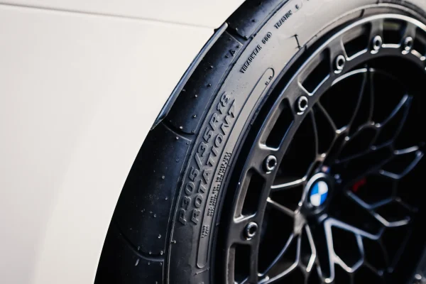 BMW G82 M4 Competition on E85 with WERKE Forward Facing Air Intakes and hybrid turbo S58 performance upgrades.