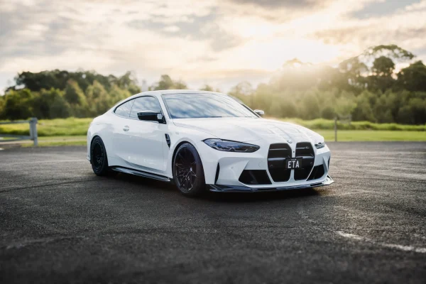Modified BMW G82 M4 Competition showcasing EuroWerke S58 tuning, hybrid turbos and premium performance upgrades.