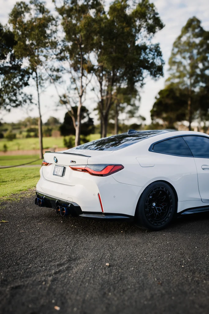 BMW G82 M4 Competition featuring WERKE performance upgrades, hybrid turbos and custom S58 tuning by EuroWerke.