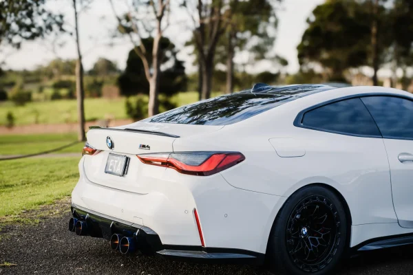BMW G82 M4 Competition featuring WERKE performance upgrades, hybrid turbos and custom S58 tuning by EuroWerke.