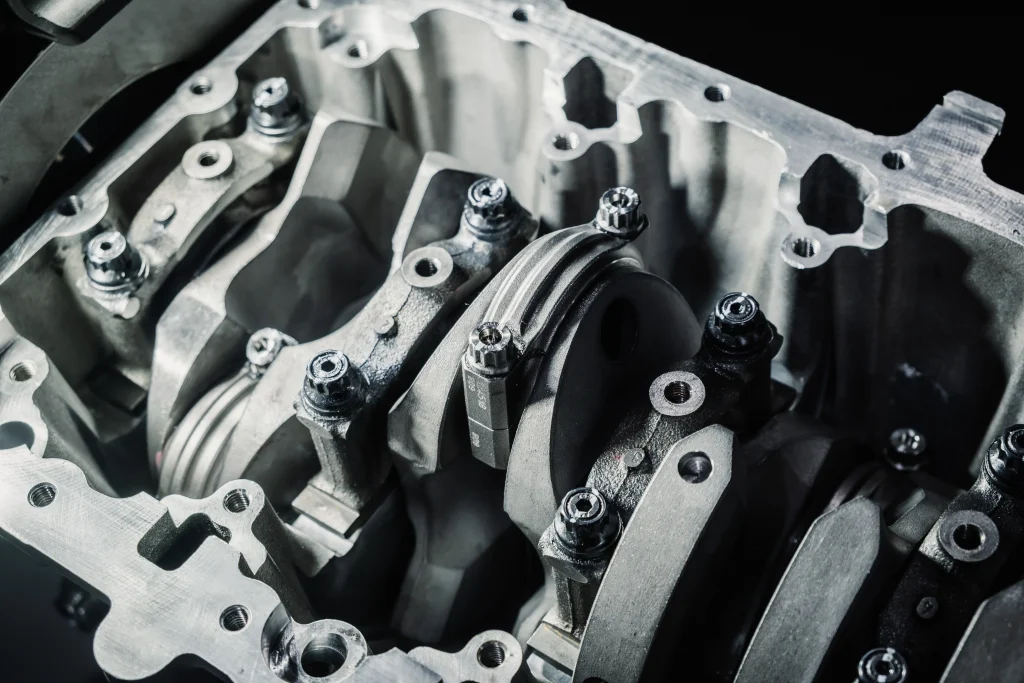 Completed BMW S58 3.4L forged short block assembly for EuroWerke Grimace G81 M3 build