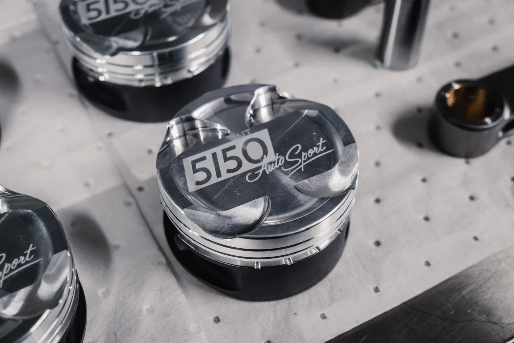 5150 AutoSport S58 3.4L stroker kit for EuroWerke Grimace G81 M3 build • CP-Carrillo forged pistons